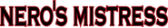 Logo of Nero's Mistress image size 1041x175