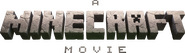 Logo of A Minecraft Movie image size 991x286