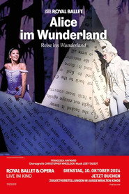 ROH Live 2024/25: Alice im Wunderland poster