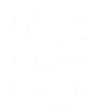 Logo of Ricky Velez: Here's Everything image size 1019x1151