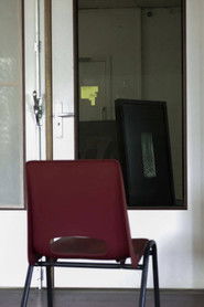 poster A puddle of water held in shape by my thoughts