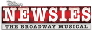 Logo of Newsies image size 1194x389