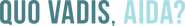 Logo of Quo Vadis, Aida? image size 4229x598