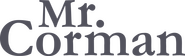 Logo of Mr. Corman image size 5575x1679