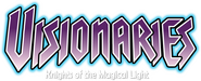 Logo of Visionaries: Knights of the Magical Light image size 755x306