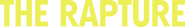 Logo of The Rapture image size 1206x173