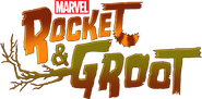Logo of Marvel's Rocket & Groot image size 1318x648