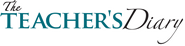 Logo of The Teacher's Diary image size 3216x800