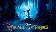 Backdrop of The Princess and the Frog image size 3840x2160
