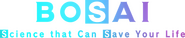 Logo of BOSAI: Science that Can Save Your Life image size 617x126