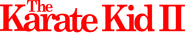 Logo of The Karate Kid Part II image size 1661x376