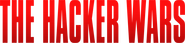 Logo of The Hacker Wars image size 1505x348