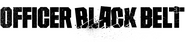 Logo of Officer Black Belt image size 901x205