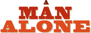 Logo of A Man Alone image size 1986x728