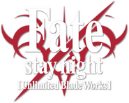 Logo of Fate/stay night [Unlimited Blade Works] image size 369x294