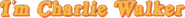 Logo of I'm Charlie Walker image size 586x58