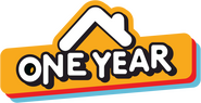 Logo of One Year image size 1043x536