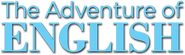 Logo of The Adventure of English image size 1838x550