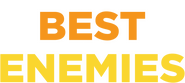 Logo of The Best of Enemies image size 1196x538