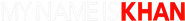 Logo of My Name Is Khan image size 2048x228