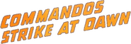 Logo of Commandos Strike at Dawn image size 708x237