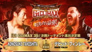 Backdrop of NJPW G1 Climax 35: Day 17 image size 3840x2160