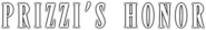 Logo of Prizzi's Honor image size 795x118
