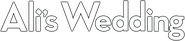 Logo of Ali's Wedding image size 2360x525