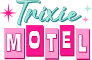 Logo of Trixie Motel image size 1487x972