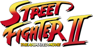 Logo of Street Fighter II: The Animated Movie image size 573x292