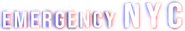 Logo of Emergency: NYC image size 1236x208