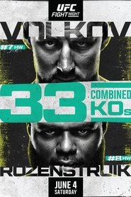 poster UFC Fight Night 207: Volkov vs. Rozenstruik