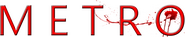 Logo of Metro image size 1276x258