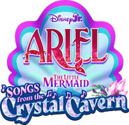Logo of Disney Junior Ariel, The Little Mermaid: Songs from the Crystal Cavern image size 1340x1296
