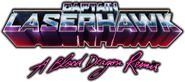 Logo of Captain Laserhawk: A Blood Dragon Remix image size 696x310