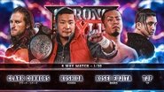 Backdrop of NJPW: Strong Style Evolved image size 3840x2160