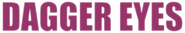 Logo of Dagger Eyes image size 779x137
