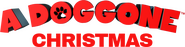 Logo of A Doggone Christmas image size 2049x526