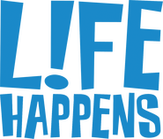 Logo of L!fe Happens image size 1235x1048