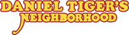 Logo of Daniel Tiger's Neighborhood image size 3746x1039