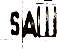 Logo of Saw image size 887x775