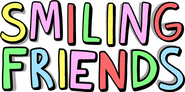 Logo of Smiling Friends image size 2609x1293