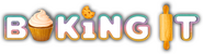 Logo of Baking It image size 4320x1172