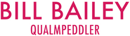 Logo of Bill Bailey: Qualmpeddler image size 780x221