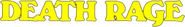 Logo of Death Rage image size 799x117
