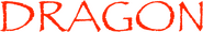 Logo of Dragon image size 773x125