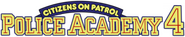 Logo of Police Academy 4: Citizens on Patrol image size 628x125