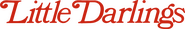 Logo of Little Darlings image size 1377x216