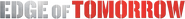 Logo of Edge of Tomorrow image size 1274x131