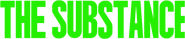 Logo of The Substance image size 782x164